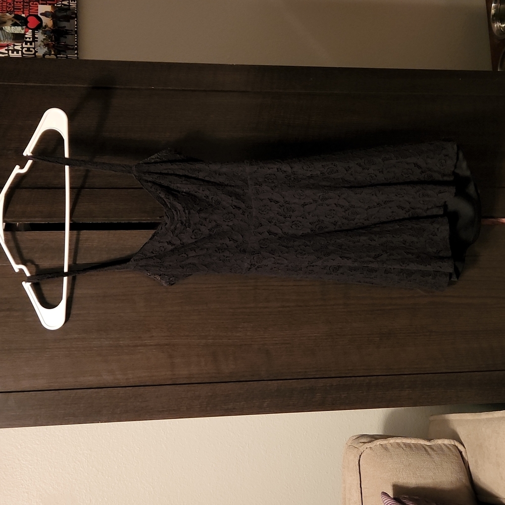 Black Lace Summer Dress